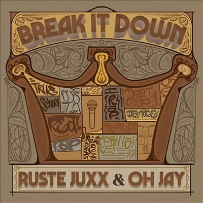 Ruste Juxx										、Oh. Jay! - Break It Down - Import Electric Blue Vinyl LP Record
