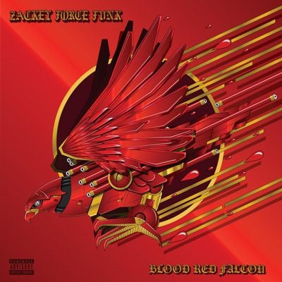 Zackey Force Funk - Blood Red Falcon - Import Red Marbled Vinyl LP Record Limited Edition