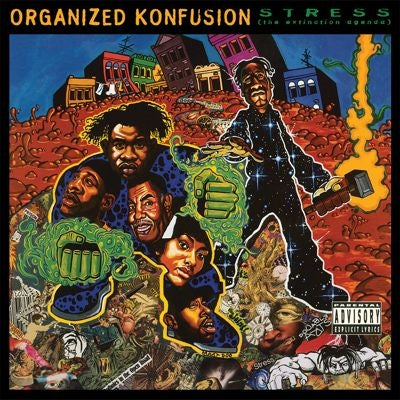 Organized Konfusion - Stress: The Extinction Agenda - Import Vinyl 2 LP Record