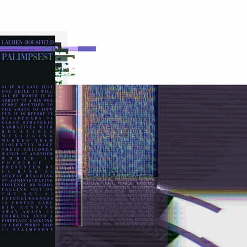 Lauren Bousfield - Palimpsest - Import Translucent Blue & Grey Vinyl LP Record Limited Edition