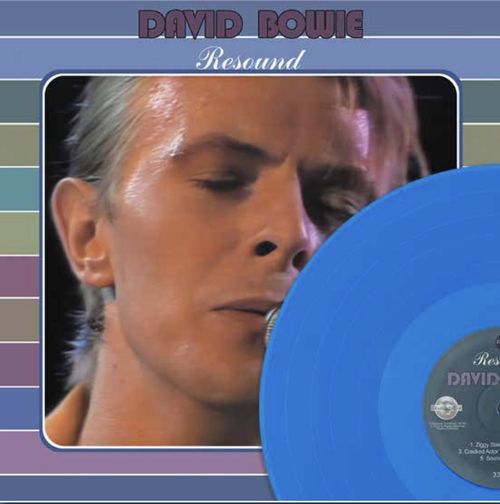 David Bowie - Resound - Import Blue Vinyl LP Record