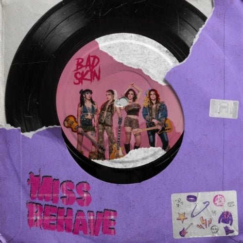 Bad Skin - Miss Behave - Import LP Record