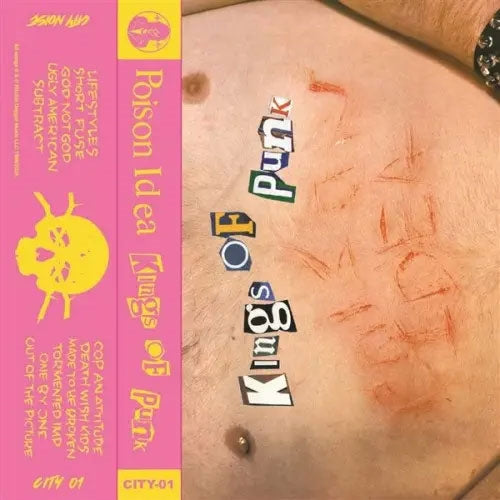 Poison Idea - Kings Of Punk - Import Cassette Tape