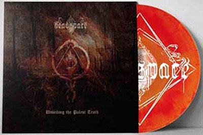 Deadspace - Unveiling the Palest Truth - Import Trans Yellow, Red Swirl & Silkscreen On Side B Vinyl LP Record Limited Edition