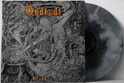 Ondfodt - Hexkonst - Import Transparent Black Ice / Opaque Silver Swirl Vinyl LP Record Limited Edition