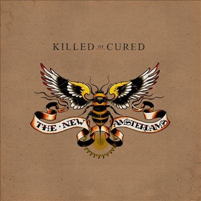 The New Amsterdams - Killed or Cured - Import Brown & White Vinyl 2 LP Record