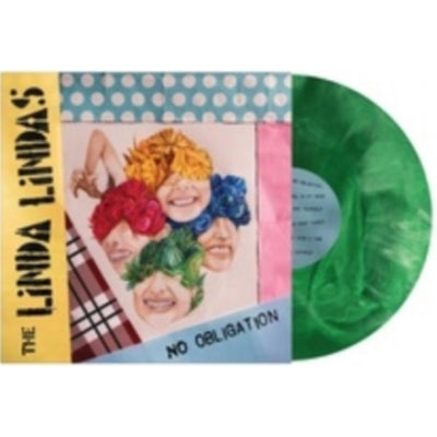 The Linda Lindas - No Obligation - Import Green White Vinyl 12 inch Record