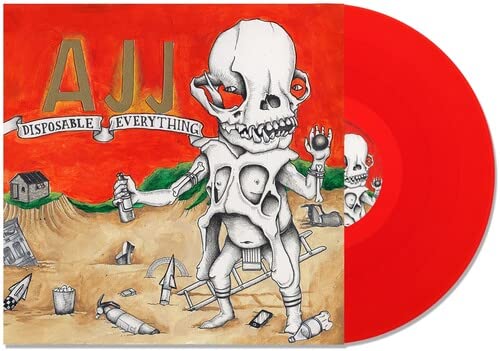 AJJ - Disposable Everything＜Red Vinyl＞ - Import LP Record