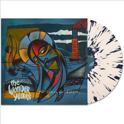 The Wonder Years - No Closer To Heaven - Import 2 LP Recoed Clear with Blue Splatter Vinyl
