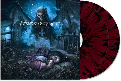 Avenged Sevenfold - Nightmare - Import Purple & Black Splatter Vinyl 2 LP Record
