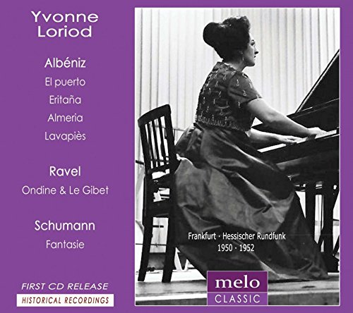 ALBÉNIZ - Yvonne Loriod plays Albeniz, Ravel and Schumann - Import CD