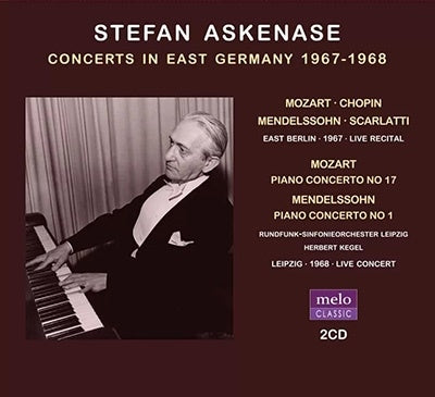Stefan Askenase -  Askenase: Concerts In East Germany 1967-1968 (2Cd) - Import Mini LP 2 CD