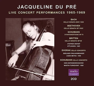 Jacqueline Du Pre - Jacqueline du Pre : Live Concert Performances 1965-1969 (2CD) - Import 2 CD