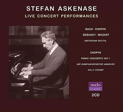 Stefan Askenase  - Live Concert Performances - Import 2 CD