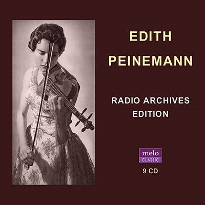 Edith Peinemann - Radio Archives Edition - Import 9 CD Box Set