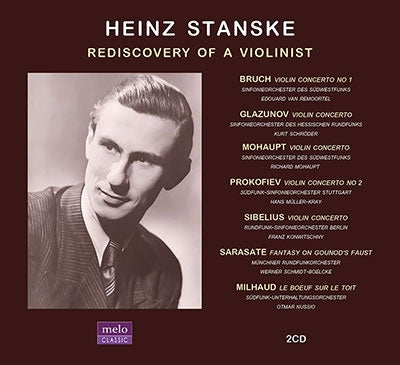 Heinz Stanske - Sibelius / Glazunov / Mohaupt:Violin Concerto - Import CD