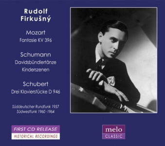 Schumann, Robert (1810-1856) - "Schumann Kinderszenen, Davidsbundlertanze, Mozart, Schubert : Firkusny (1957-64)" - Import CD