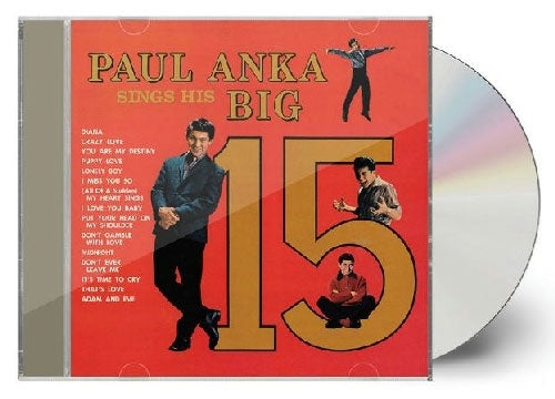 Paul Anka - Paul Anka Sings His Big 15 - Import CD