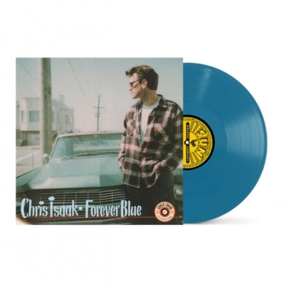 Chris Isaak - Forever Blue - Import Aqua Blue Vinyl LP Record