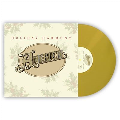 America - Holiday Harmony - Import Gold Vinyl LP Record