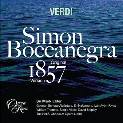 Mark Elder - Verdi:Simon Boccanegra - Import 2 CD