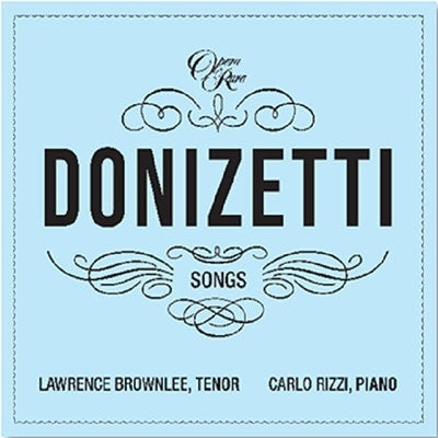 Lawrence Brownlee - Donizetti Songs Vol.1 - Import CD Limited Edition