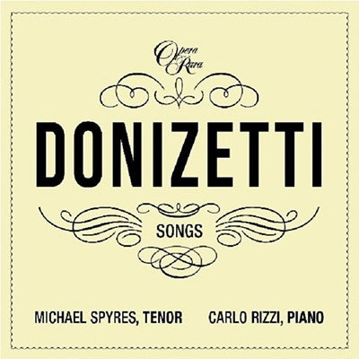 Michael Spyres(T)Carlo Rizzi(P) Donizetti (1797-1848) - Songs Vol.3 - Import CD Limited Edition