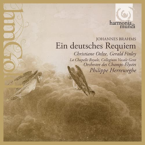 Brahms (1833-1897) - "Ein Deutsches Requiem : Herreweghe / Champs Elysees Orchestra, Chapelle Royale" - Import CD