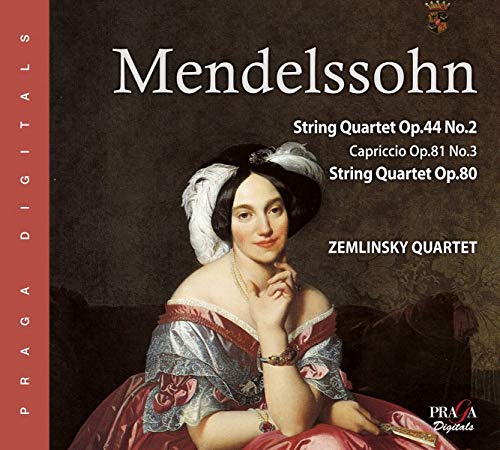 Mendelssohn (1809-1847) - String Quartets Nos, 4, 6, Capriccio : Zemlinsky Quartet - Import SACD Hybrid