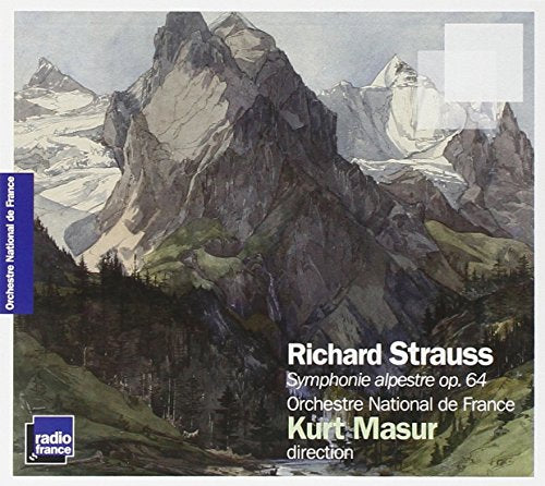 Strauss, Richard (1864-1949) - Eine Alpensinfonie : Masur / French National Orchestra - Import CD