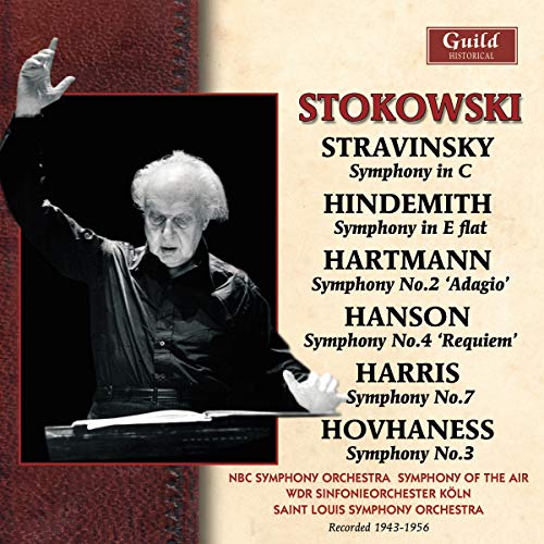 Leopold Stokowski - Symphonies - Stravinsky, Hindemith, Hartmann, etc - Import 2 CD