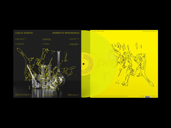 Leslie Garcia - Animistic Resonance - Import Yellow Vinyl LP Record Limited Edition
