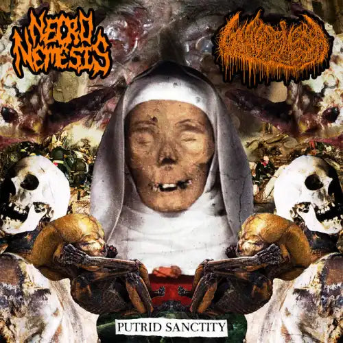 Split(Necronemesis/Gangrenesia) - Putrid Sanctity - Import CD