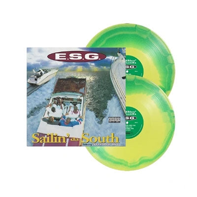 E.S.G.(Hip Hop) - Sailin' Da South - Import Vinyl 2 LP Record