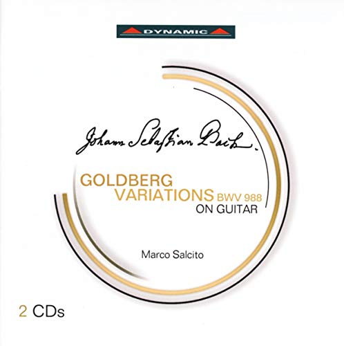 Bach (1685-1750) - Goldberg Variations : Salcito(G)(2CD) - Import 2 CD