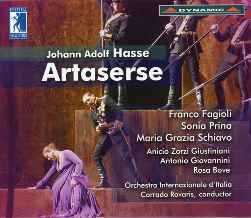 Hasse (1699-1783) - Artaserse : Rovaris / Italian International Orchestra, Giustiniani, Schiavo, Prina, etc (2012 Stereo)(3CD) - Import 3 CD