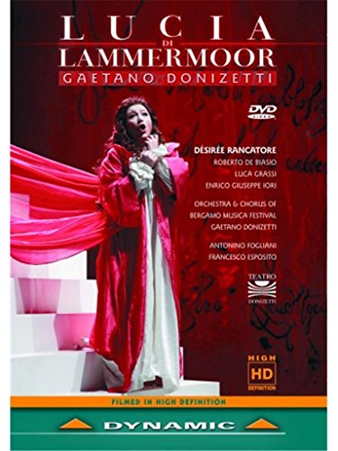 Donizetti (1797-1848) - Lucia di Lammermoor : Esposito, Fogliani / Bergamo Musica Festival, Rancatore, De Biasio, Grassi, etc (2006 Stereo) - Import DVD