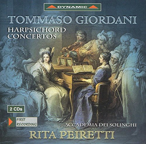 Giordani, Thommaso (1730-1806) - Harpsichord Concertos: Peiretti(Cemb)/ Accademia Dei Solinghi - Import 2 CD