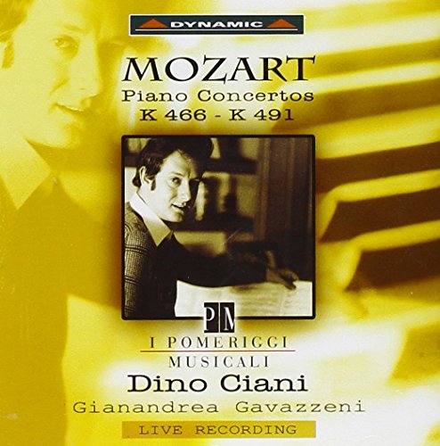 Mozart (1756-1791) - Piano Concerto.20, 24: Dino Ciani(P), Gavazzeni / Pomeriggi Musicali.o - Import CD