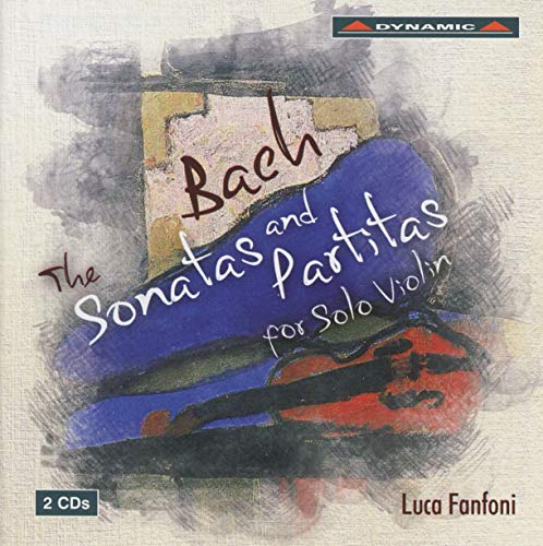 Bach (1685-1750) - Sonatas & Partitas for Solo Violin : Luca Fanfoni (2CD) - Import 2 CD