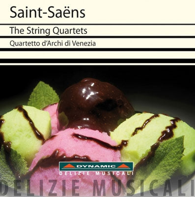 Quartetto D'Archi Di Venezia - Saint-Saens: The String Quartets - No.1 Op.112, No.2 Op.153 - Import CD