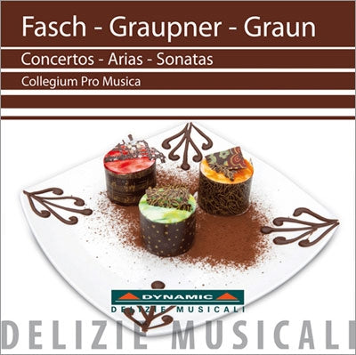 Collegium Pro Musica - Concertos, Arias, Sonatas - J.F.Fash, J.C.Graupner, J.G.Graun - Import CD