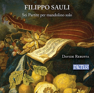 Davide Rebuffa - Six Partitas For Solo Mandolin - Import CD