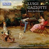 GAZZOTTI,LUIGI - L.Gazzotti: Chamber Arias - Import CD