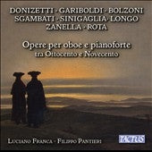 Bolzoni / Franca / Pantieri -  Oboe & Piano Works From The 19Th & 20Th Centuries: Franca(Ob)Pantieri(P) - Import CD