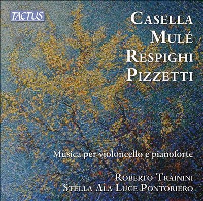 Roberto Trainini - Casella / Mule / Respighi / Pizzetti:Music For Cello And Piano - Import CD