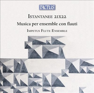 Impetus Flute Ensemble - Istantanee 21x22 (Music for Ensemble with Flutes) - Import CD