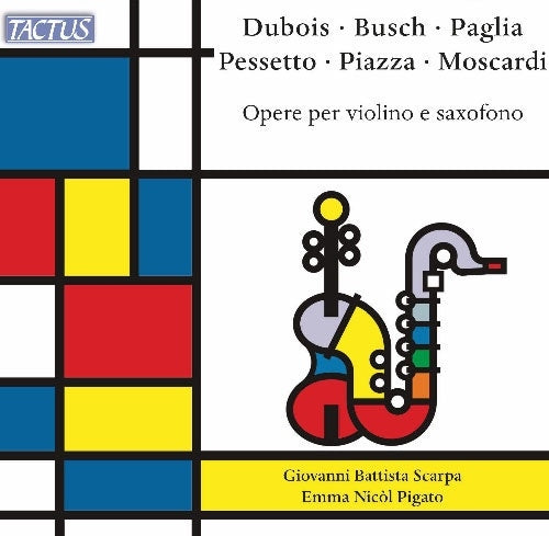 Giovanni Battista Scarpa - Works for Vn & Saxophone - Import CD
