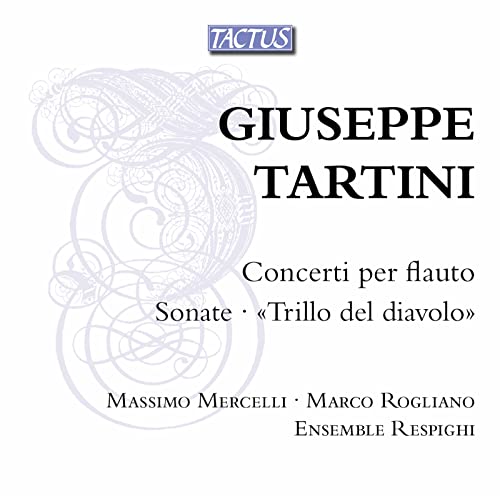 Tartini, Giuseppe (1692-1770) - Flute Concertos, Violin Sonatas : Mercelli(Fl)Rogliano(Vn)Ensemble Respighi (2CD) - Import 2 CD