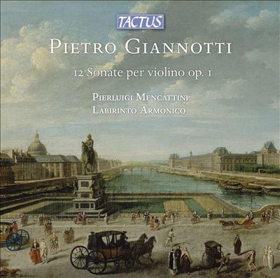 Ensemble Labirinto Armonico - Pietro Giannotti:12 Violin Sonatas Op.1 - Import 2 CD
